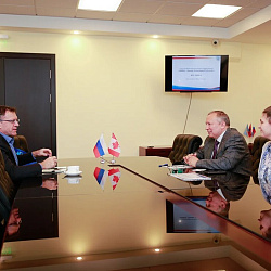 A meeting with a representative of the British Columbia Institute of Technology was held at RTU MIREA