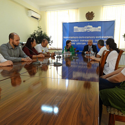 University representative participates in Scientific Conference on Youth  Problems Study in Armenia