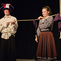 The Institute of International Education staged the play "The Tale of the Priest and His Workman Balda"