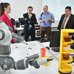 A delegation from the University of Informatics Sciences visited RTU MIREA