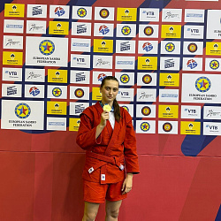RTU MIREA student  won the European Sambo Championship