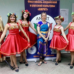 Show ballet “Accent” of Moscow Technological University participates in First Festival of Indian and Russian culture “Amrit”