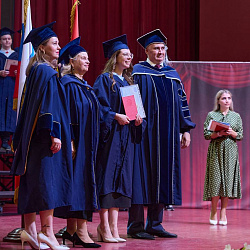 Honors graduation ceremonies were held at RTU MIREA