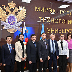 RTU MIREA hosted an official delegation from Jiangxing University of Science and Technology