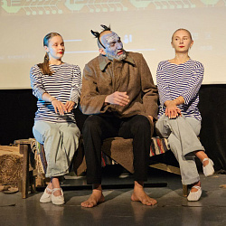 The Institute of International Education staged the play "The Tale of the Priest and His Workman Balda"