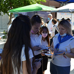 MIREA – Russian Technological University participated in the XIX International Educational Exhibition Education and profession – the Farewell Bell! in Uzbekistan