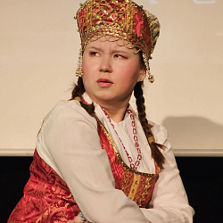 The Institute of International Education staged the play "The Tale of the Priest and His Workman Balda"