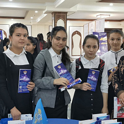 Institute of International Education RTU MIREA took part in the XXII International Exhibition “Education and Profession – 2022” in Uzbekistan