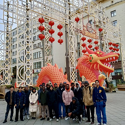 Foreign students of RTU MIREA got acquainted with the traditions of celebrating the Chinese New Year in Moscow