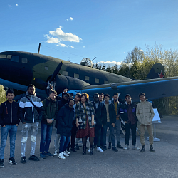 International students of RTU MIREA visited the Museum of the main weapons relics of the Army – also known as “G.O.R.A.”