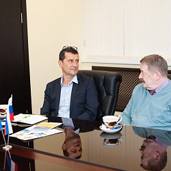 A meeting with a Professor from the Central School of Marseille was held at RTU MIREA