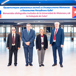 A delegation from the University of Matanzas visited RTU MIREA