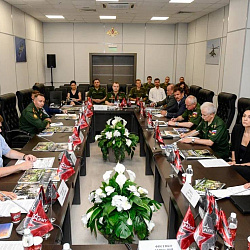 A round-table discussion organized by the Military Training Center of RTU MIREA was held as part of the Army-2023 Forum
