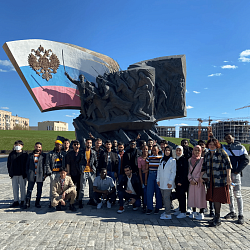 International students of RTU MIREA visited the Museum of the main weapons relics of the Army – also known as “G.O.R.A.”