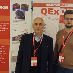 Representatives of RTU MIREA took part in the international forum Modeling the processes of stamping, rolling and pressing in QForm