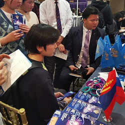 RTU MIREA was represented for the first time at an educational exhibition in Mongolia