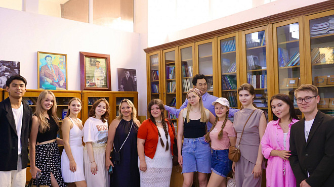 Vocalists of RTU MIREA Culture and Creativity Center Visit Satpayev Technical University