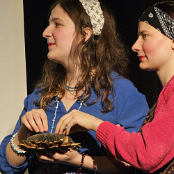 The Institute of International Education staged the play "The Tale of the Priest and His Workman Balda"