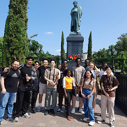 Foreign Students Take Part in Pushkin Birthday Celebrations