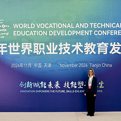 The Institute of International Education took part in the World Conference on Vocational Education in China