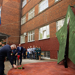 The RTU MIREA Military Training Center opened a memorial dedicated to the students and lecturers who left for the front at the time of the past war
