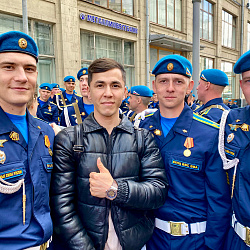 Foreign students of the Institute of International Education Honor the Memory of Great Patriotic War Heroes