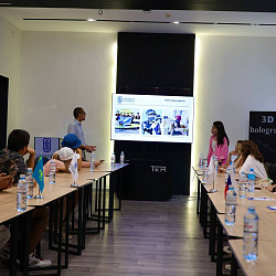 Vocalists of RTU MIREA Culture and Creativity Center Visit Satpayev Technical University