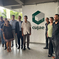 Young lecturers and trainers from the Institute of Information Technologies of RTU MIREA visited the Havana Technological University in the Republic of Cuba