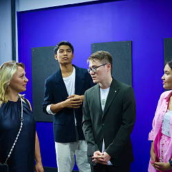 Vocalists of RTU MIREA Culture and Creativity Center Visit Satpayev Technical University