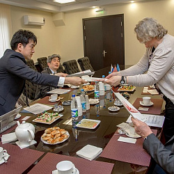 Delegation from Japan visited Moscow Technological University 