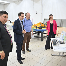 A delegation from the University of Informatics Sciences visited RTU MIREA