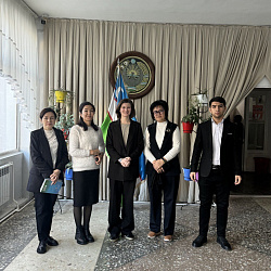 The Institute of International Education took part in the III International scientific and practical conference "Ushakov Readings in Tashkent"