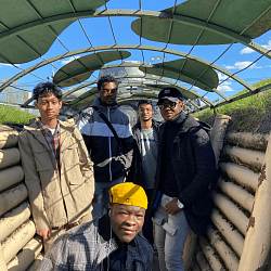 International students of RTU MIREA visited the Museum of the main weapons relics of the Army – also known as “G.O.R.A.”