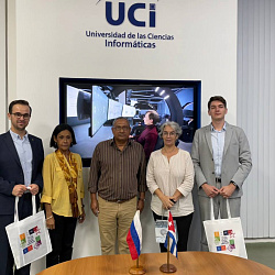 Young professors from the Institute of Information Technologies of RTU MIREA visited the University of Information Sciences in the Republic of Cuba