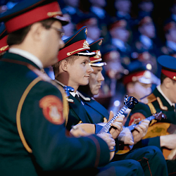 A concert dedicated to the 77th anniversary of the Great Victory took place in the Big Concert Hall of the University