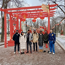 Foreign students of RTU MIREA got acquainted with the traditions of celebrating the Chinese New Year in Moscow
