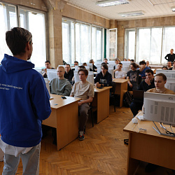 Students of RTU MIREA attended a master class given by a JSC Greenatom expert