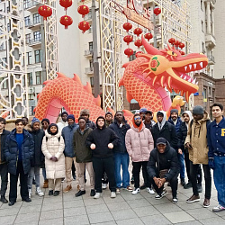 Foreign students of RTU MIREA got acquainted with the traditions of celebrating the Chinese New Year in Moscow