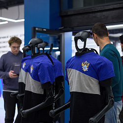 At the press tour at RTU MIREA, a program for training specialists in the field of walking robot control was presented