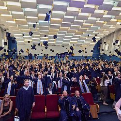Honors graduation ceremonies were held at RTU MIREA